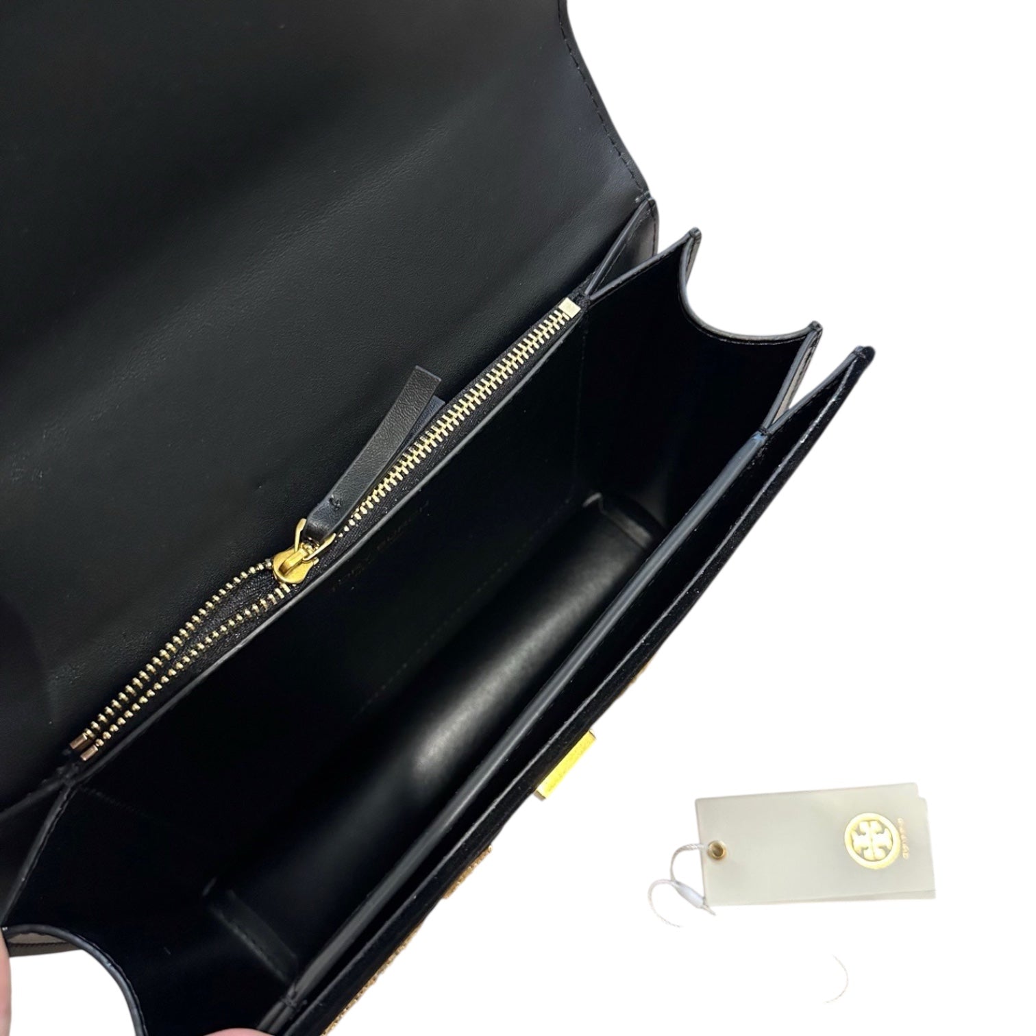 Tory Burch Eleanor Embroidered Velvet