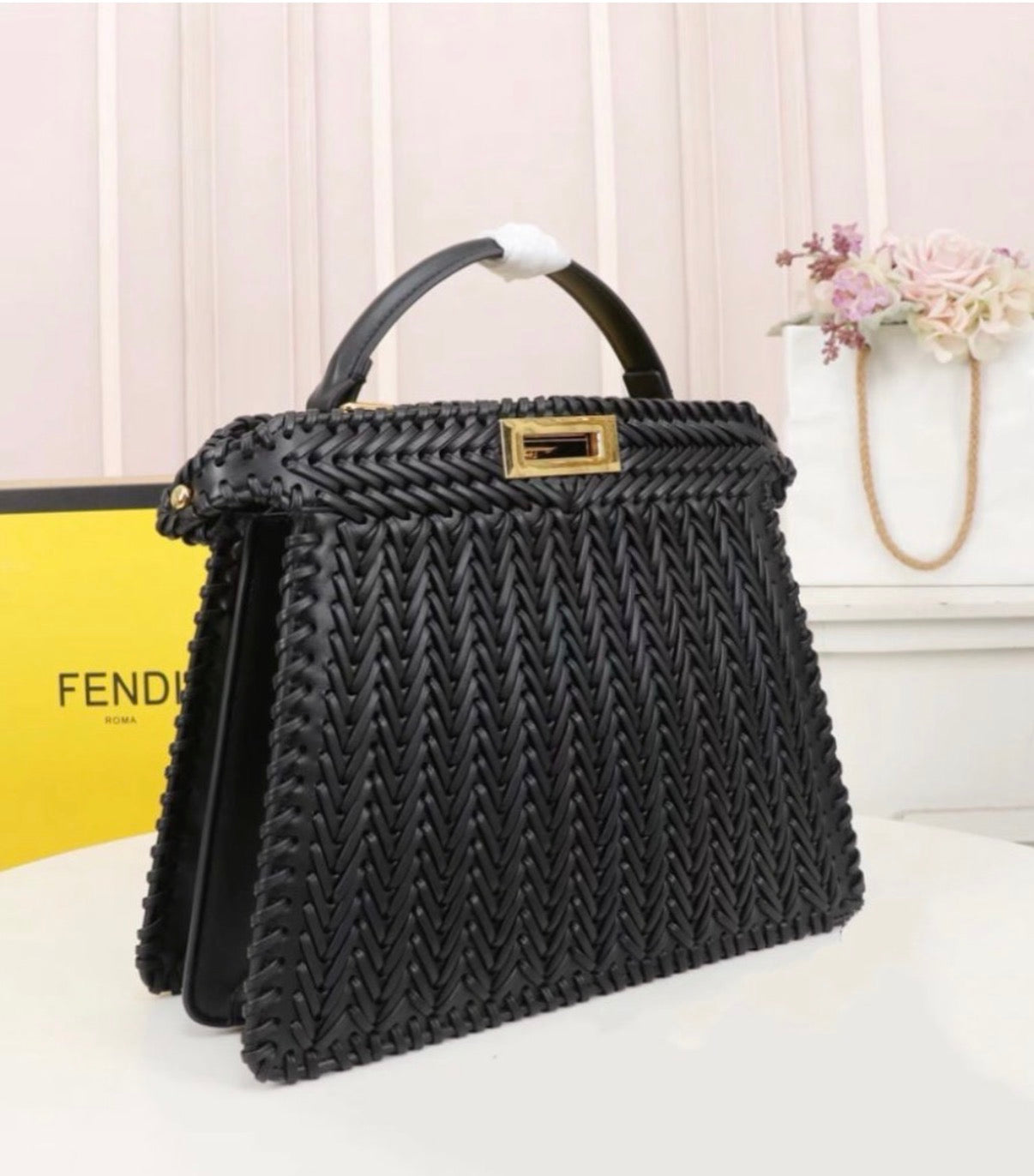 Fendi Peekaboo ISeeU Woven Edition
