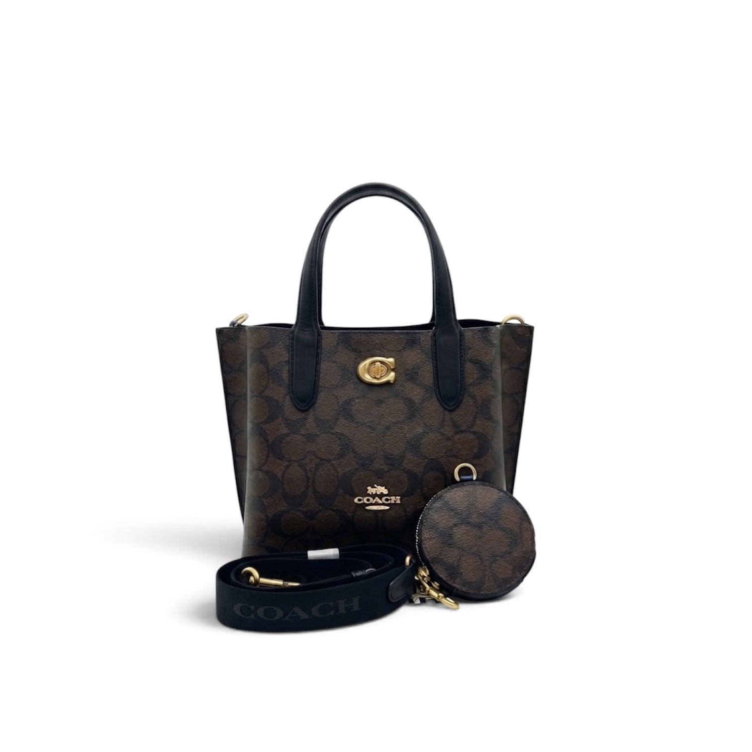 Coach Signature Canvas Tote Bag
