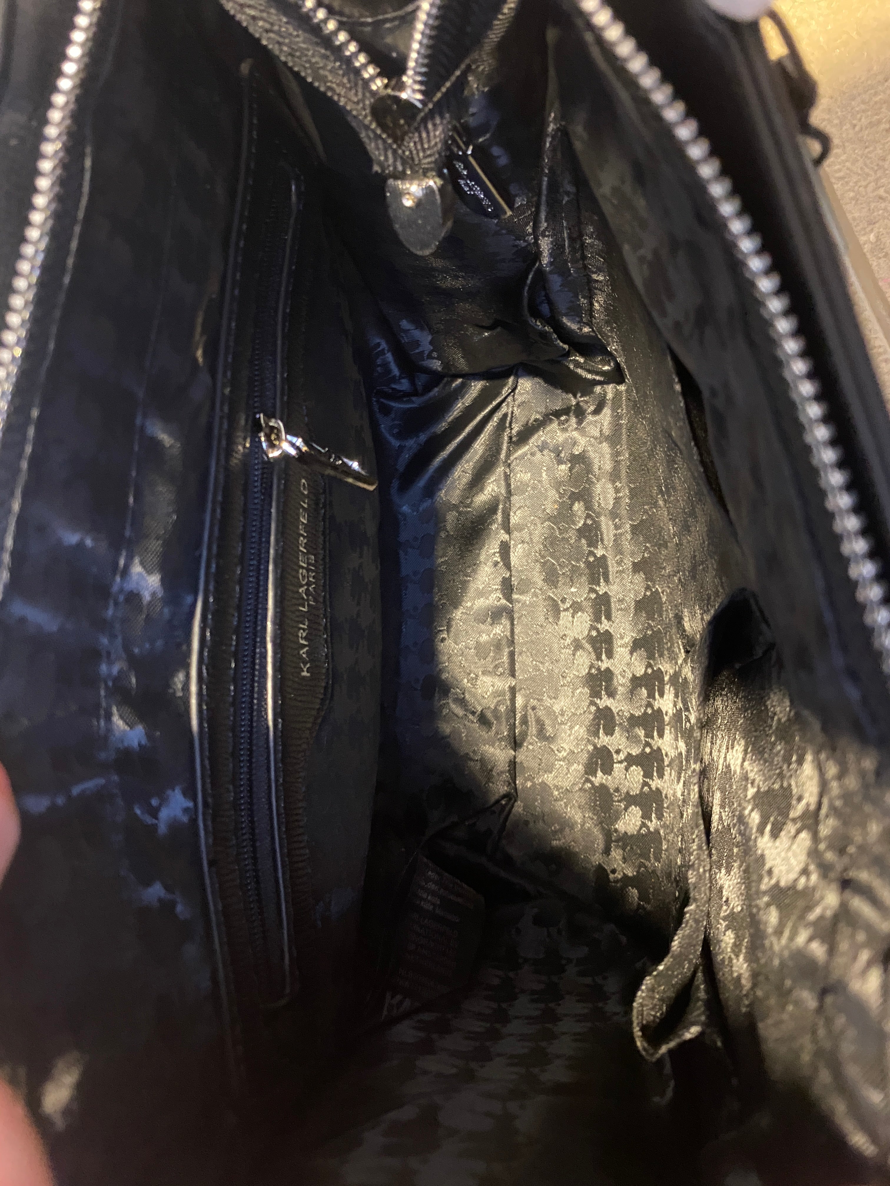 Karl Lagerfeld Canvas Tote Bag