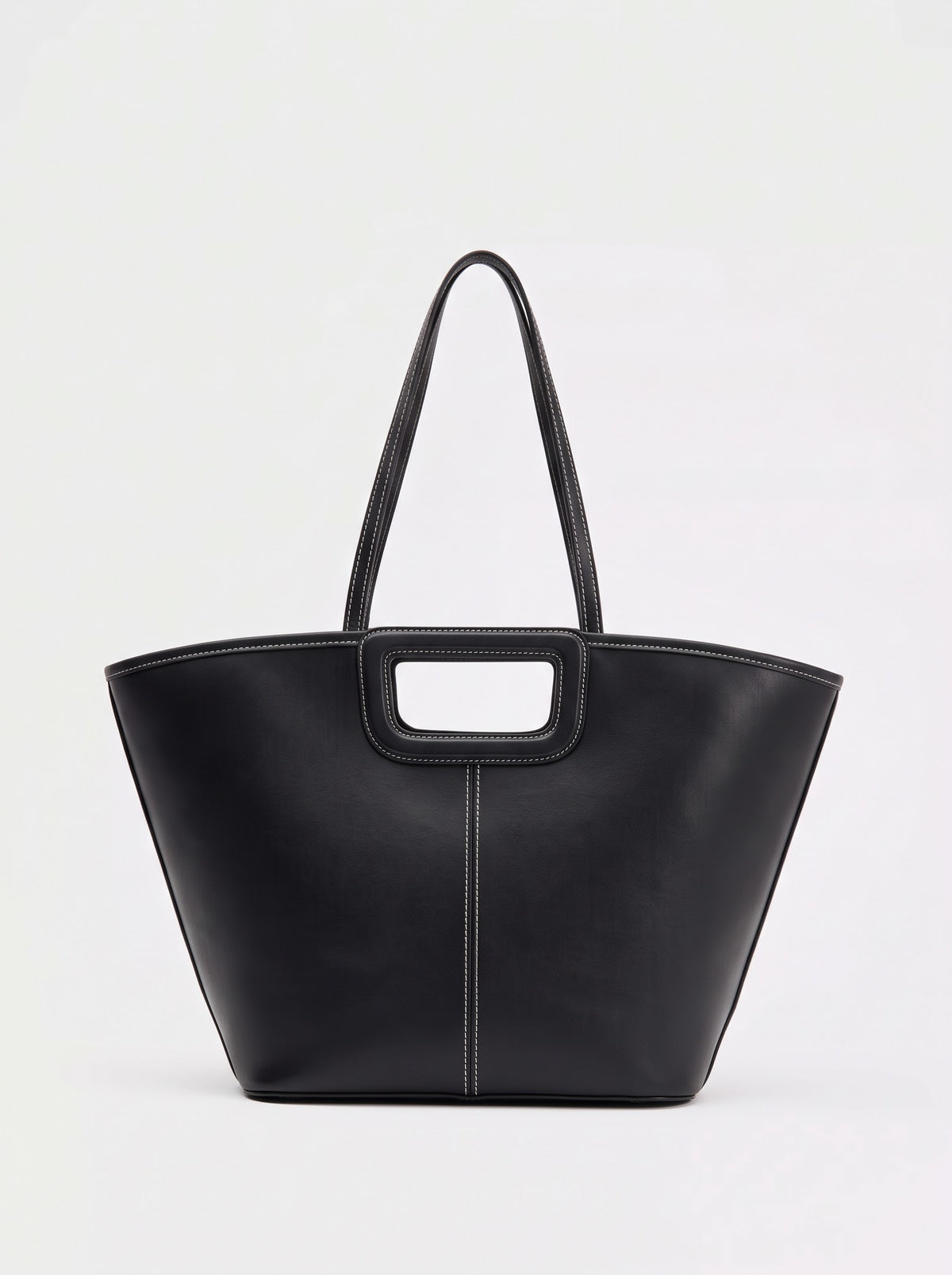 Zara Cutout Handle Tote Bag