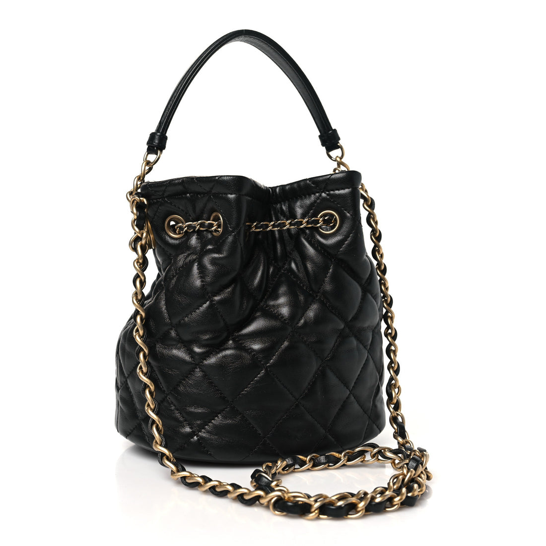 Chanel Drawstring Bucket Bag