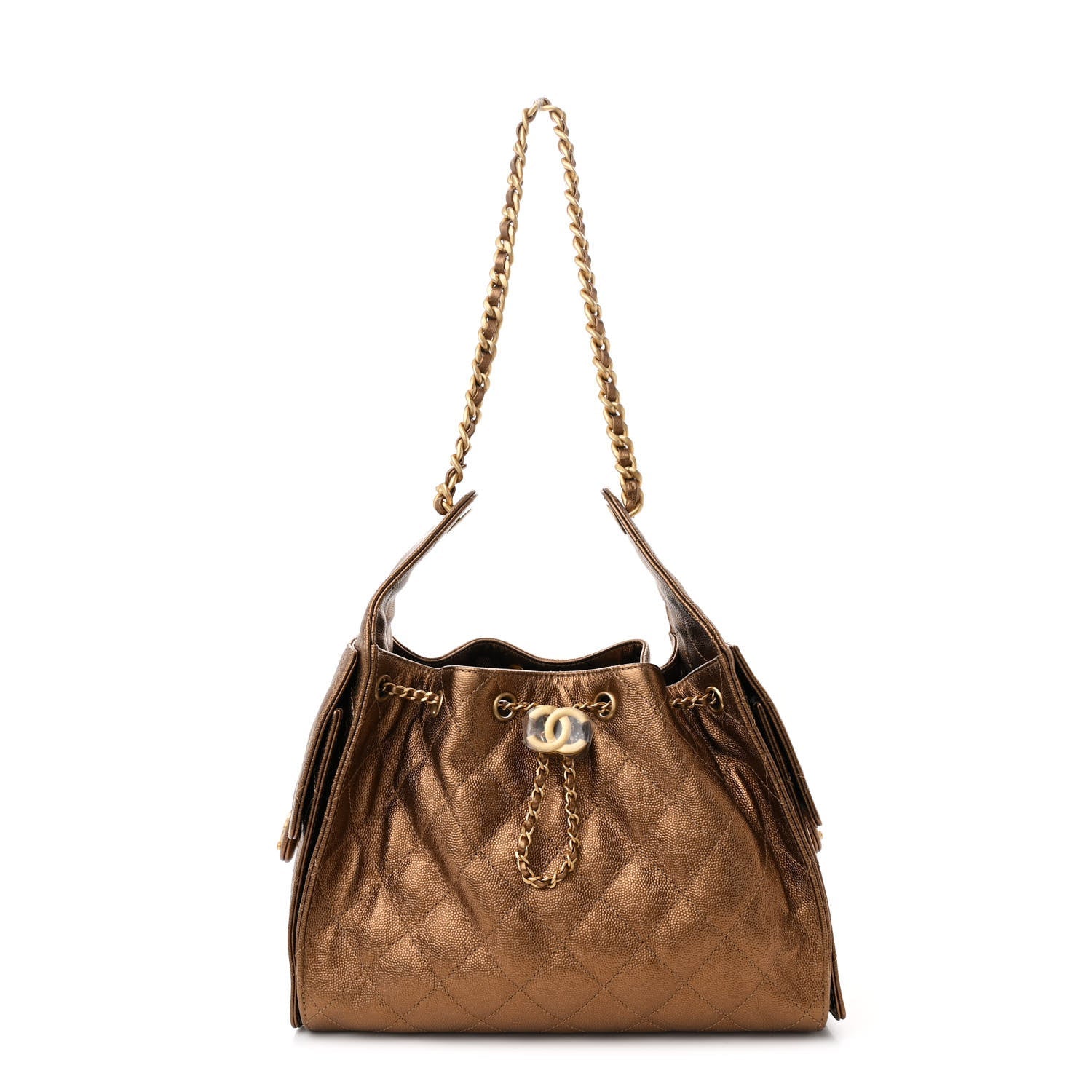 CHANEL Caviar Quilted 25 Handbag