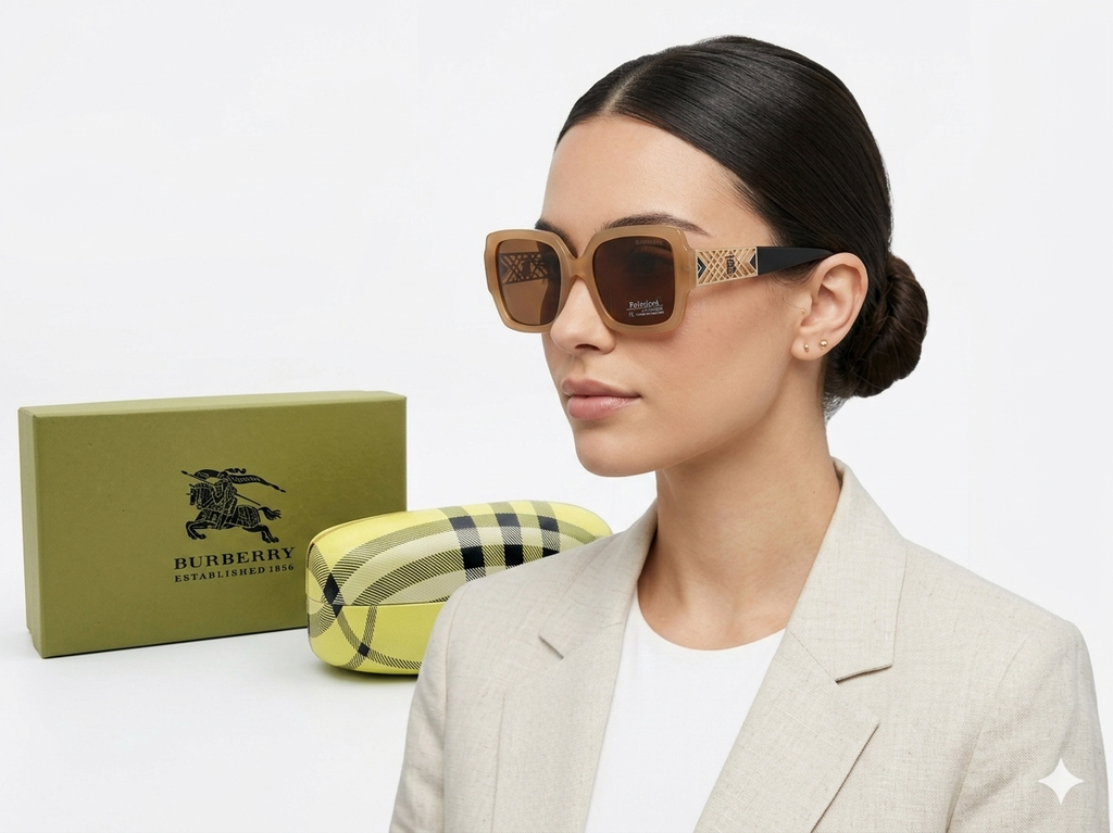 Burberry Oversized Square Check