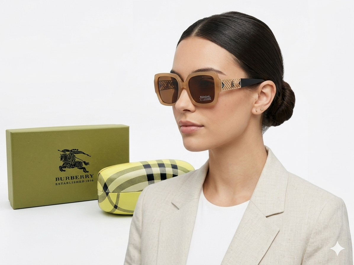 Burberry Oversized Square Check