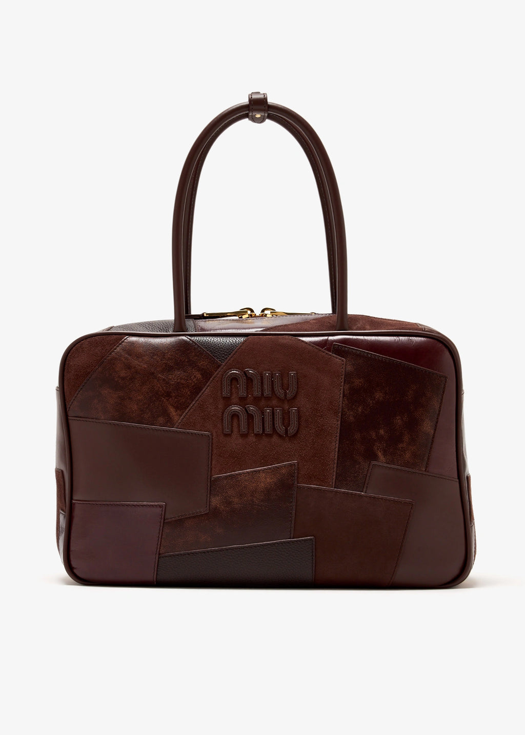 Miu Miu Beau Leather Patchwork Bag