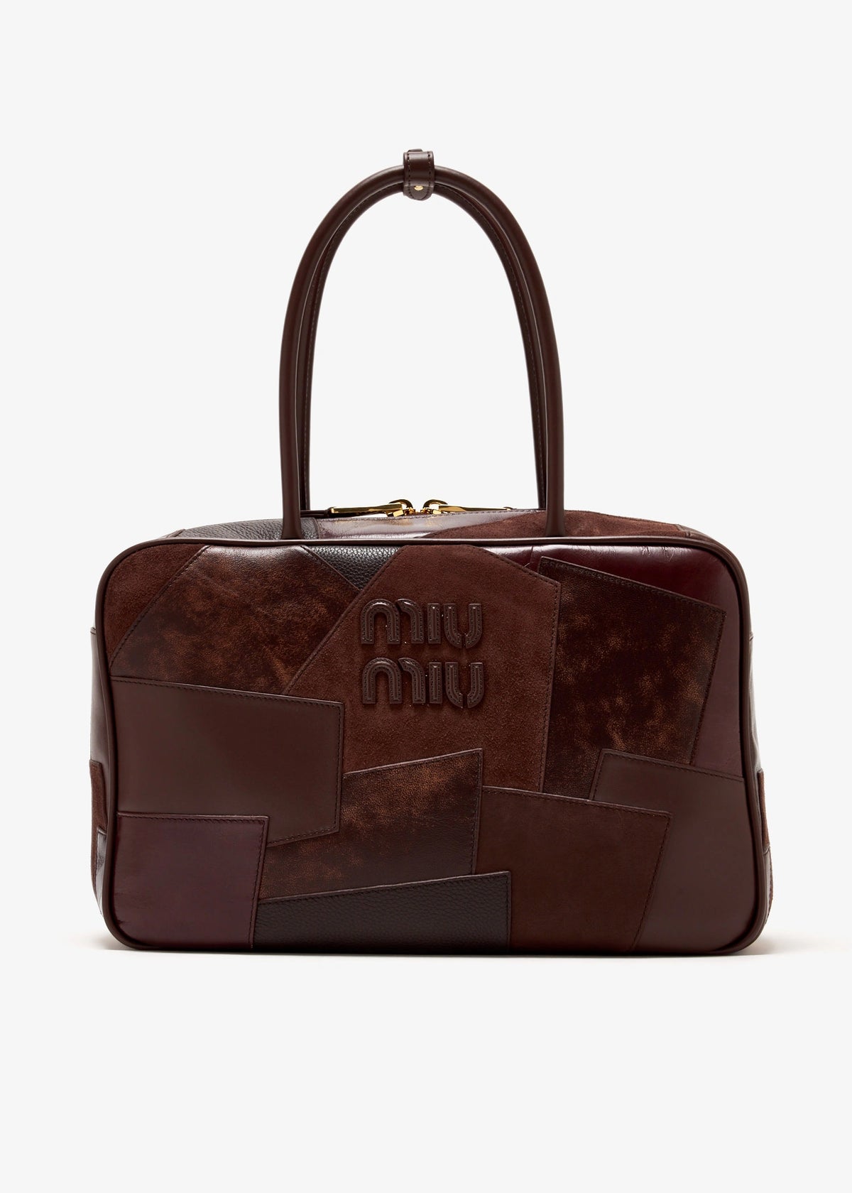 Miu Miu Beau Leather Patchwork Bag