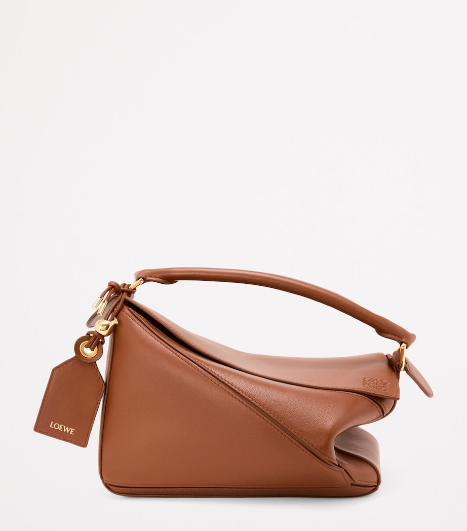 LOEWE Leather Featherlight Puzzle Top-Handle Bag