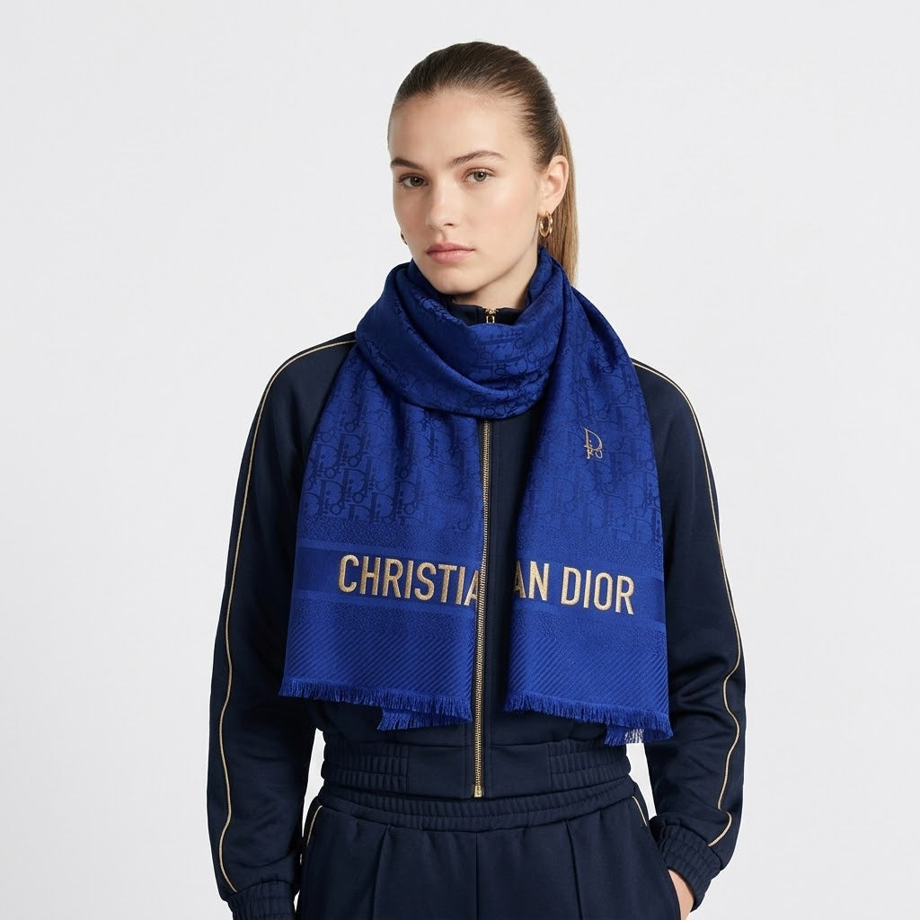 Christian Dior Dior Oblique Square Scarf