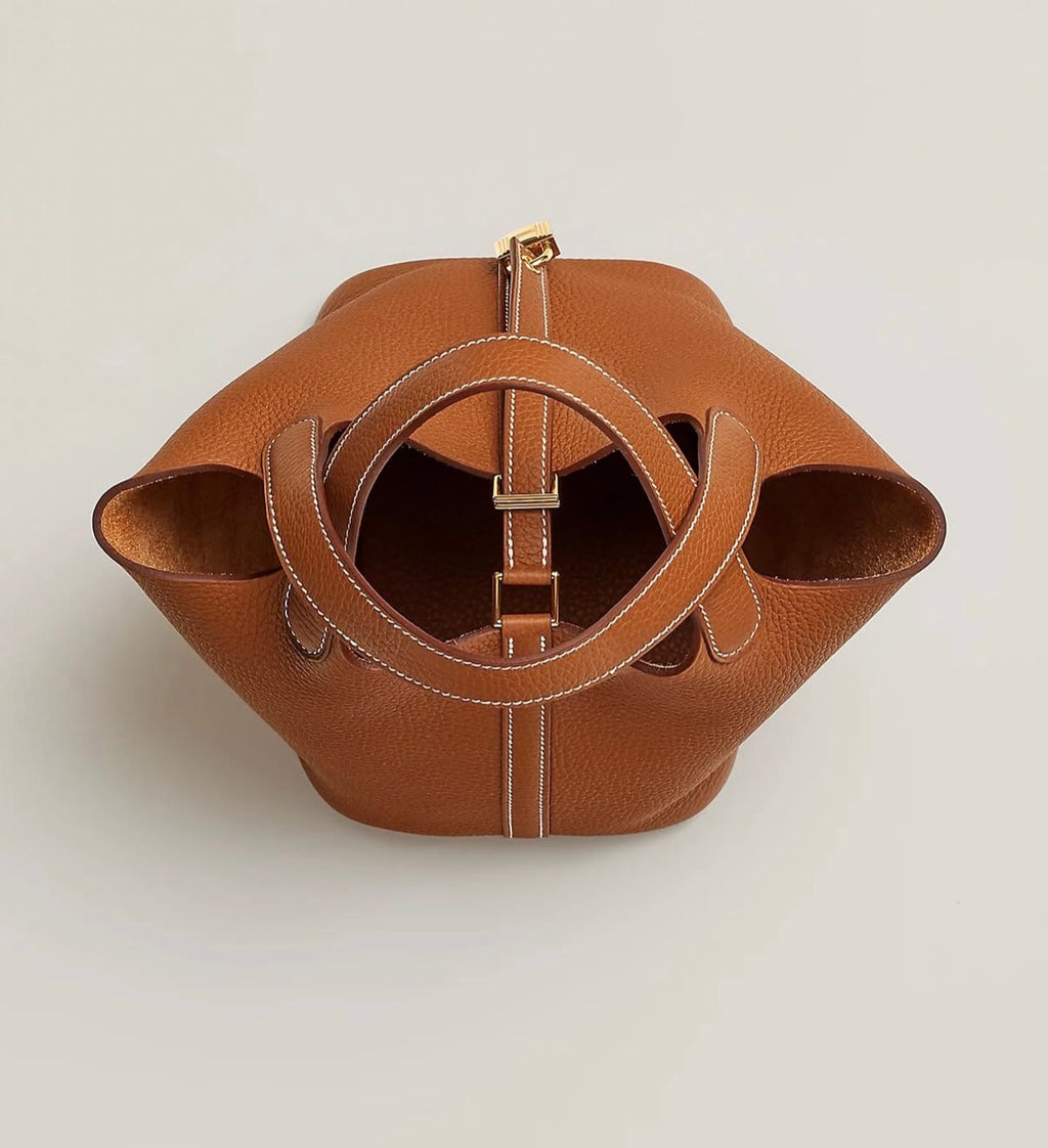 HERMÈS Picotin Lock 18 Bag in Clemence Leather