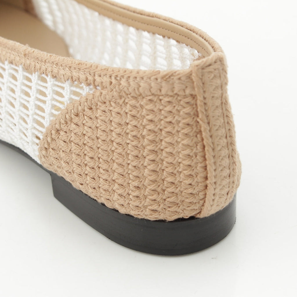Chanel Crochet Ballet Flats