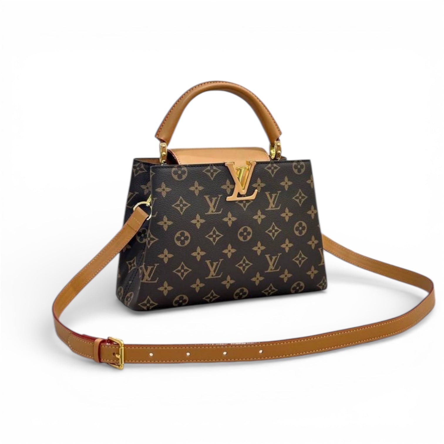 Louis Vuitton Monogram LV Top Handle Bag