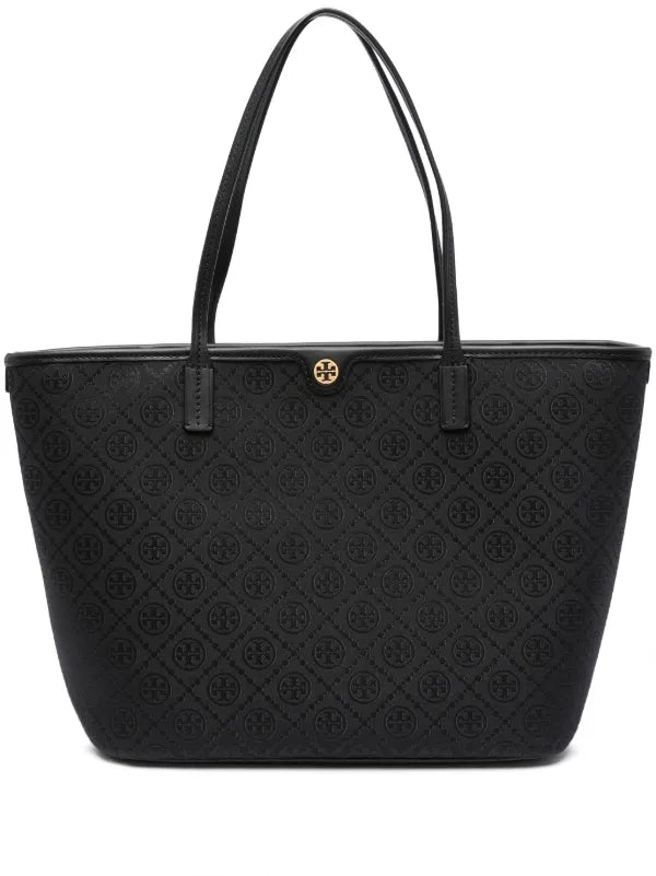 Tory Burch T Monogram Zip Tote