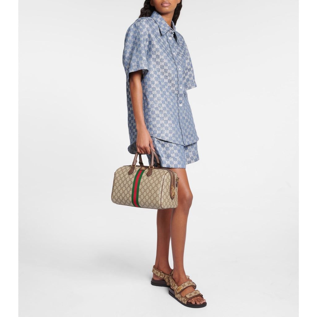 Gucci Ophidia GG Medium Top Handle Bag