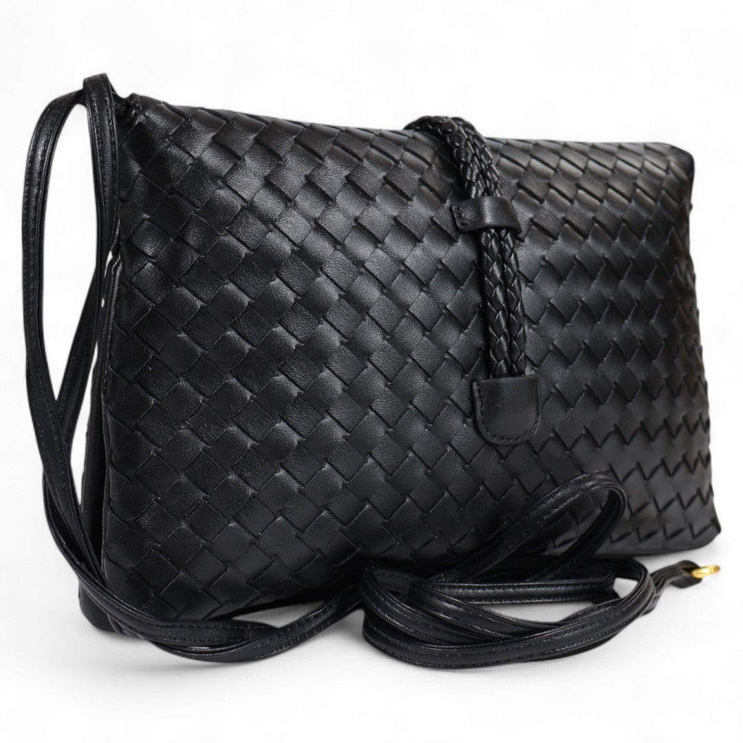 Bottega Veneta Intrecciato Knot Crossbody