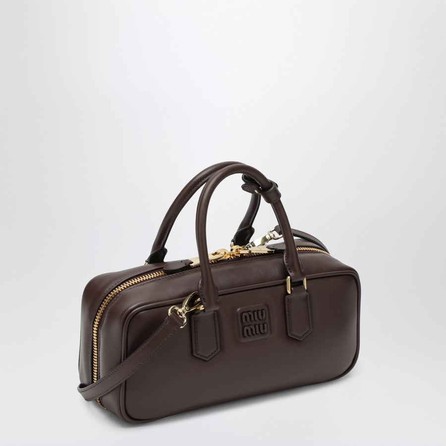 Miu Miu Leather Mini Top Handle Bag