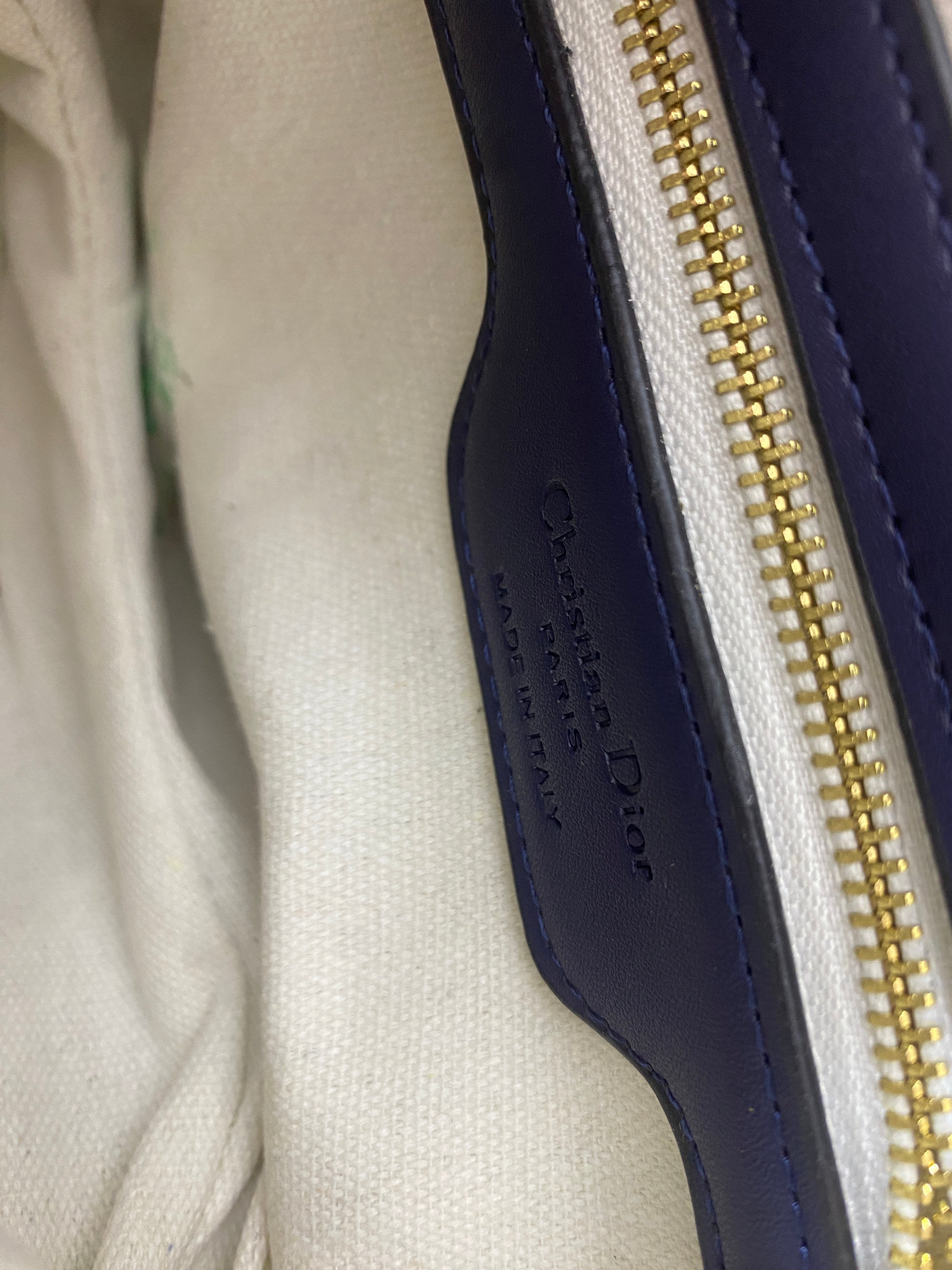 Dior Saddle Bag Blue Denim Oblique Jacquard