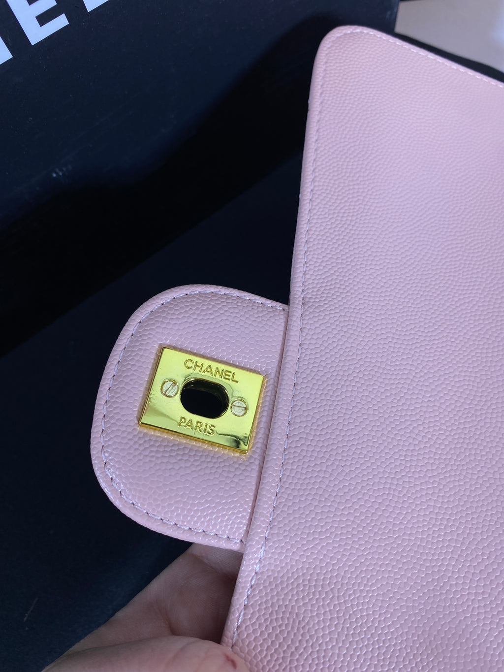 Chanel Classic Flap Bag – Medium Caviar