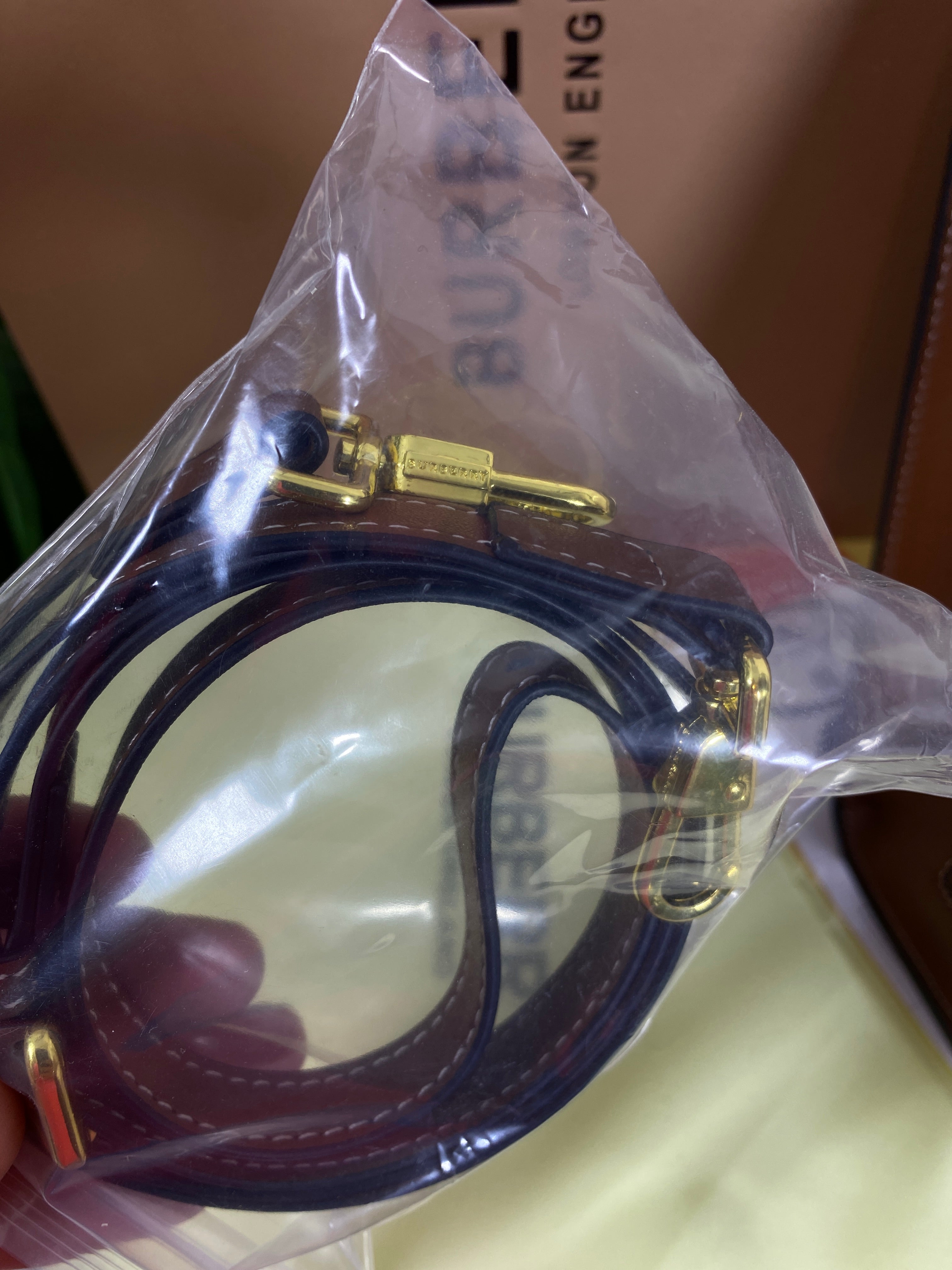 Burberry Check Tote Bag