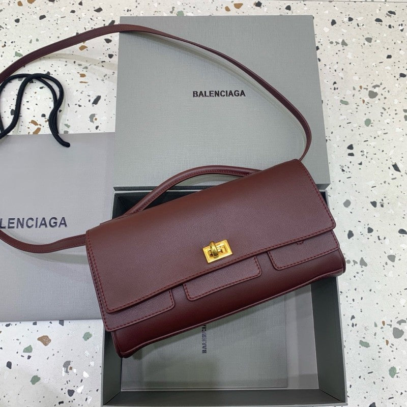 Balenciaga Bel Air Small Clutch on Strap