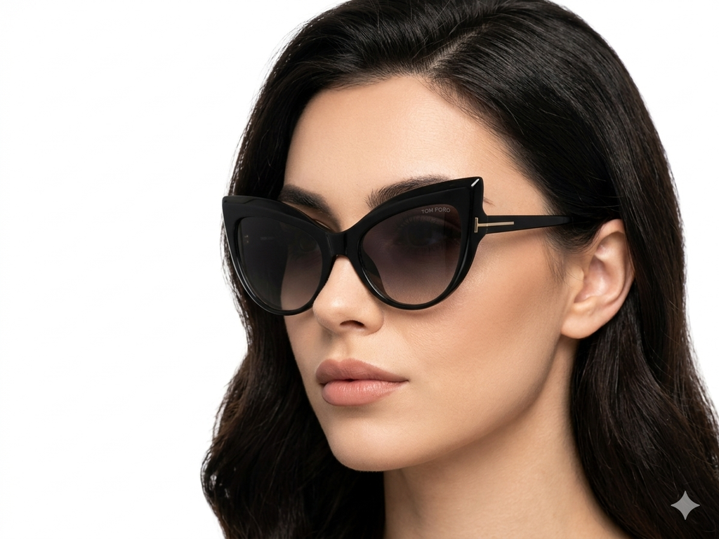 Tom Ford Anoushka Cat-Eye Sunglasses