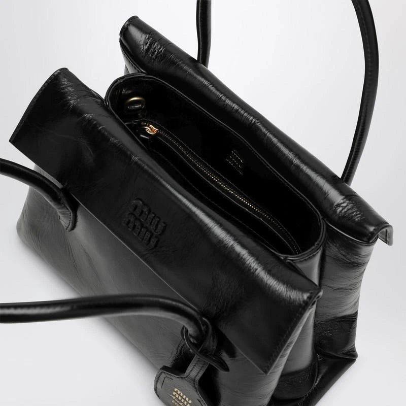 Miu Miu Leather Top Handle Bag