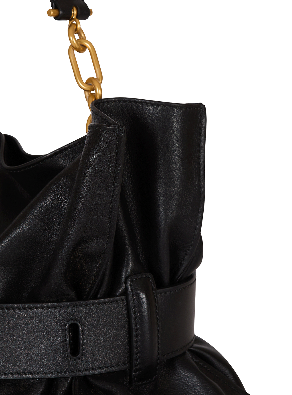 Balmain B-Buzz Belted Tote