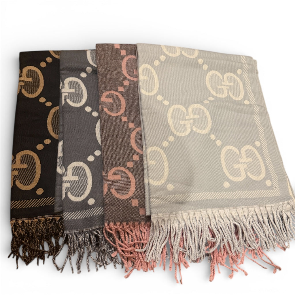 Gucci Double Face Wool Scarf