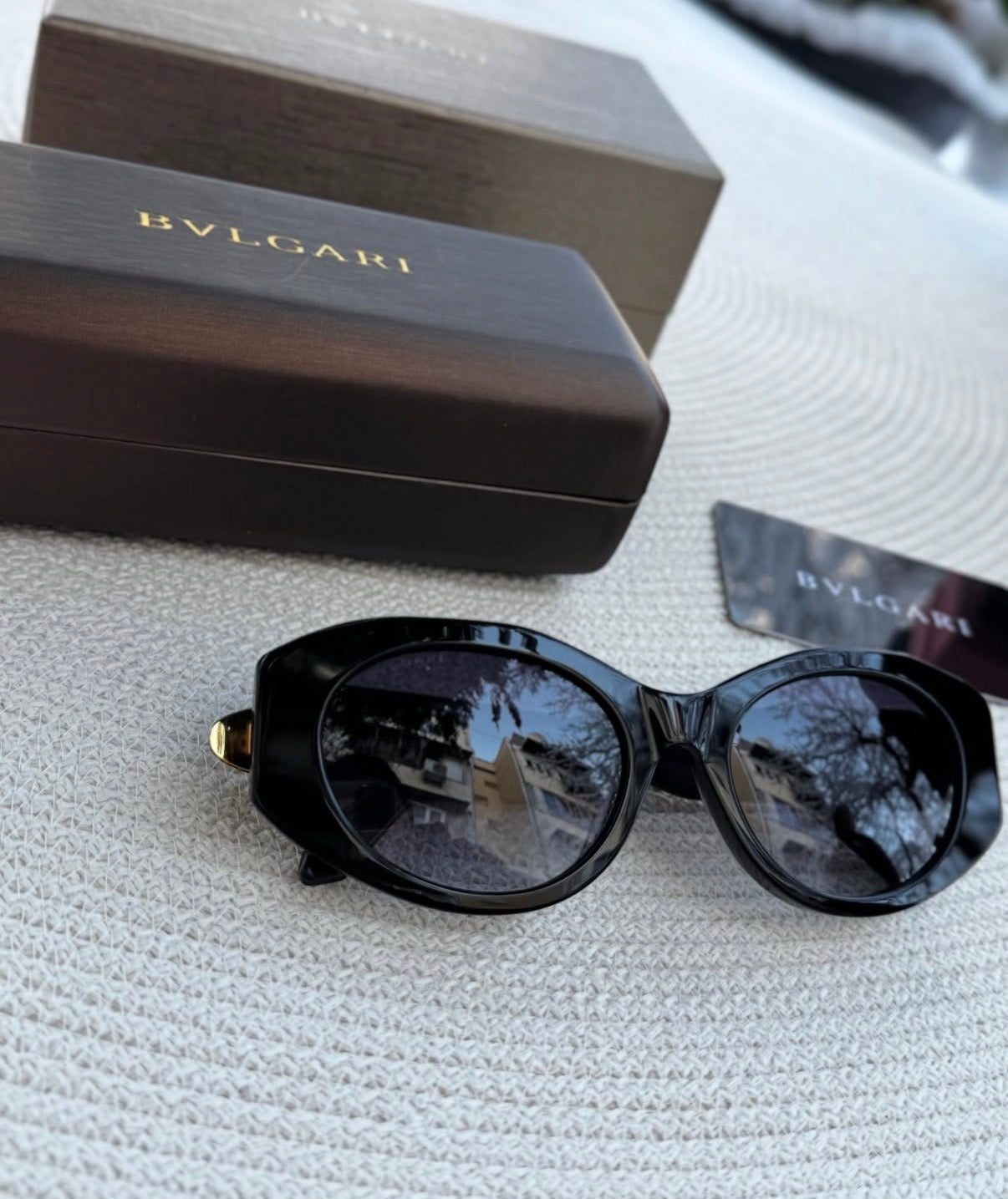 Bvlgari Serpenti Oval Sunglasses