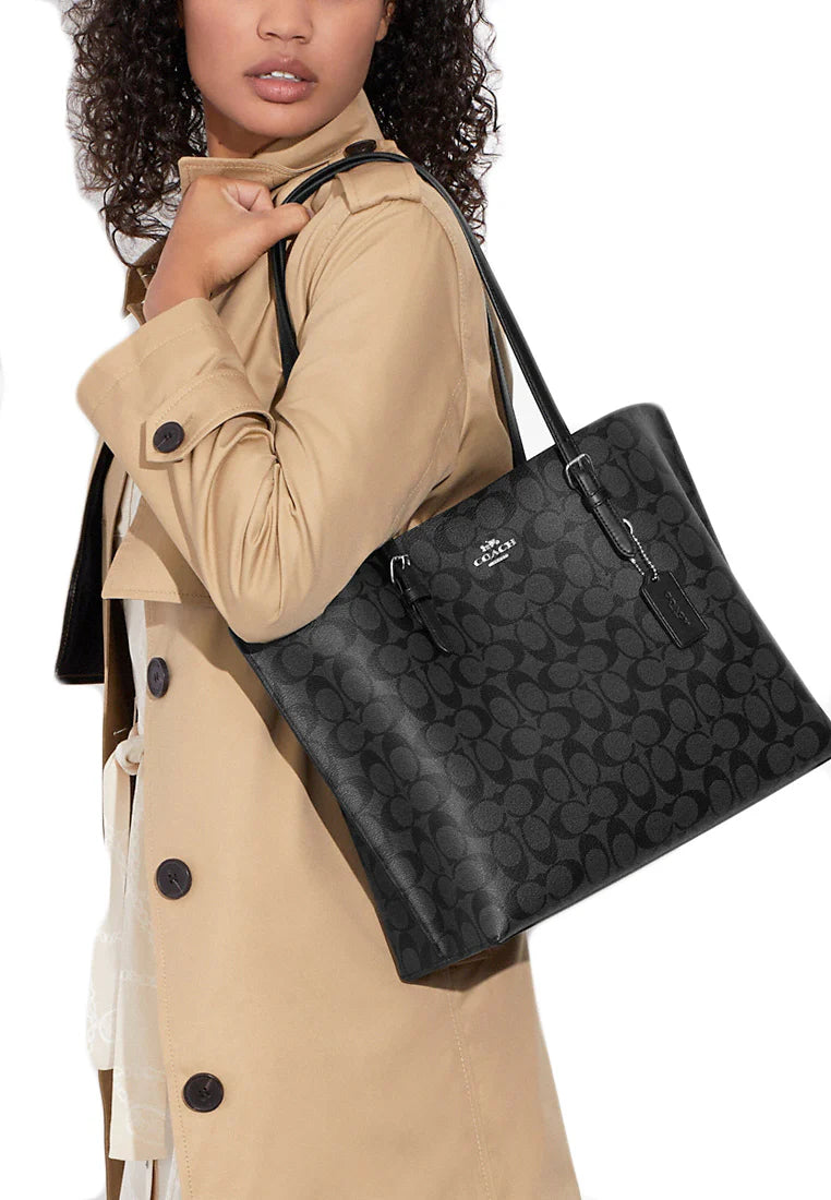 Coach Mollie Tote - Large Signature Edition