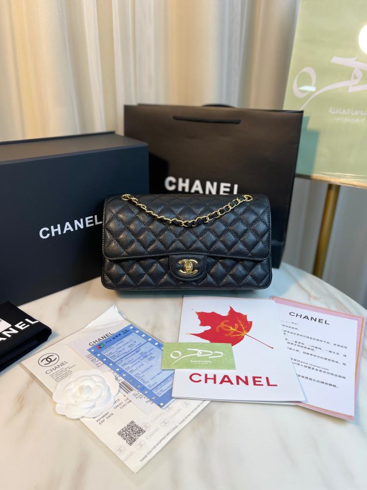 Chanel Classic Flap Bag – Medium Caviar