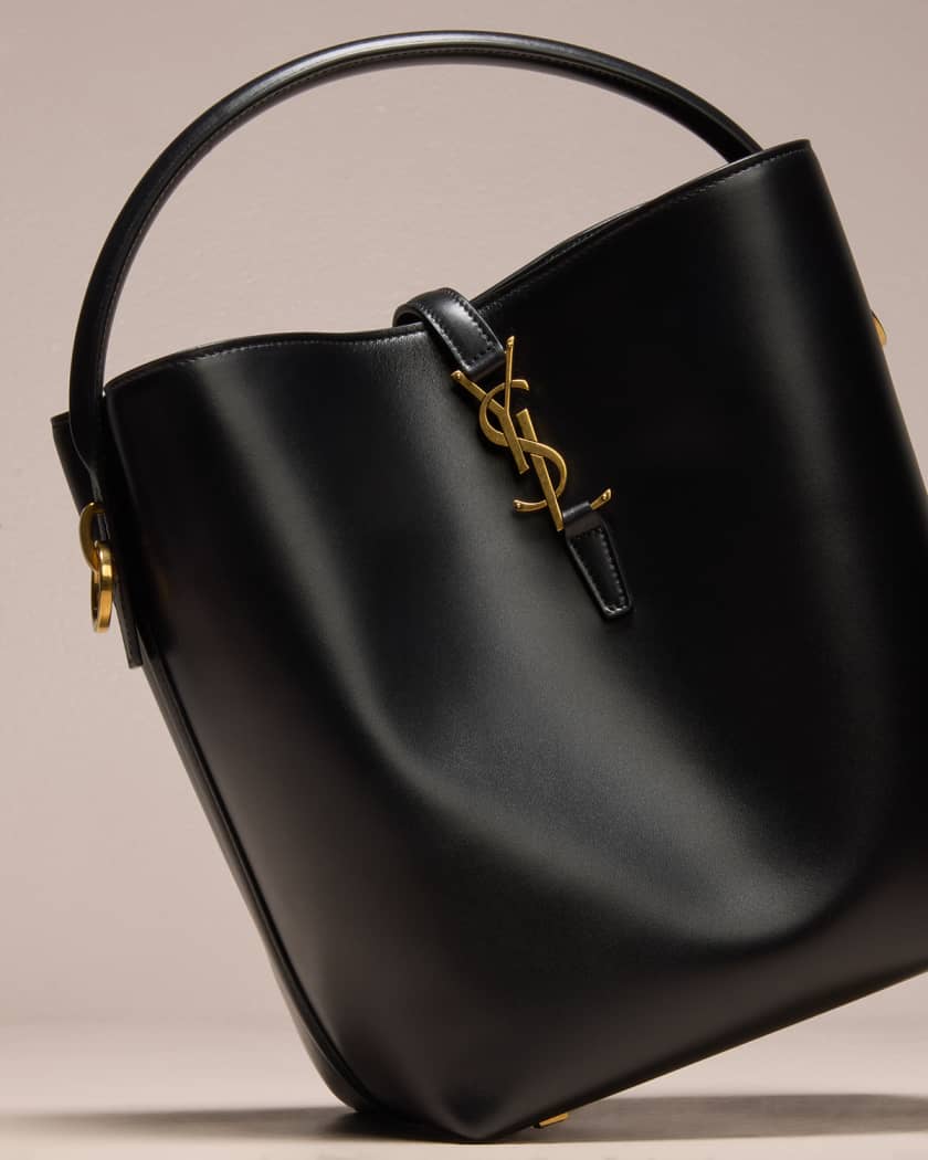 Saint Laurent Le 37 Leather Bucket Bag