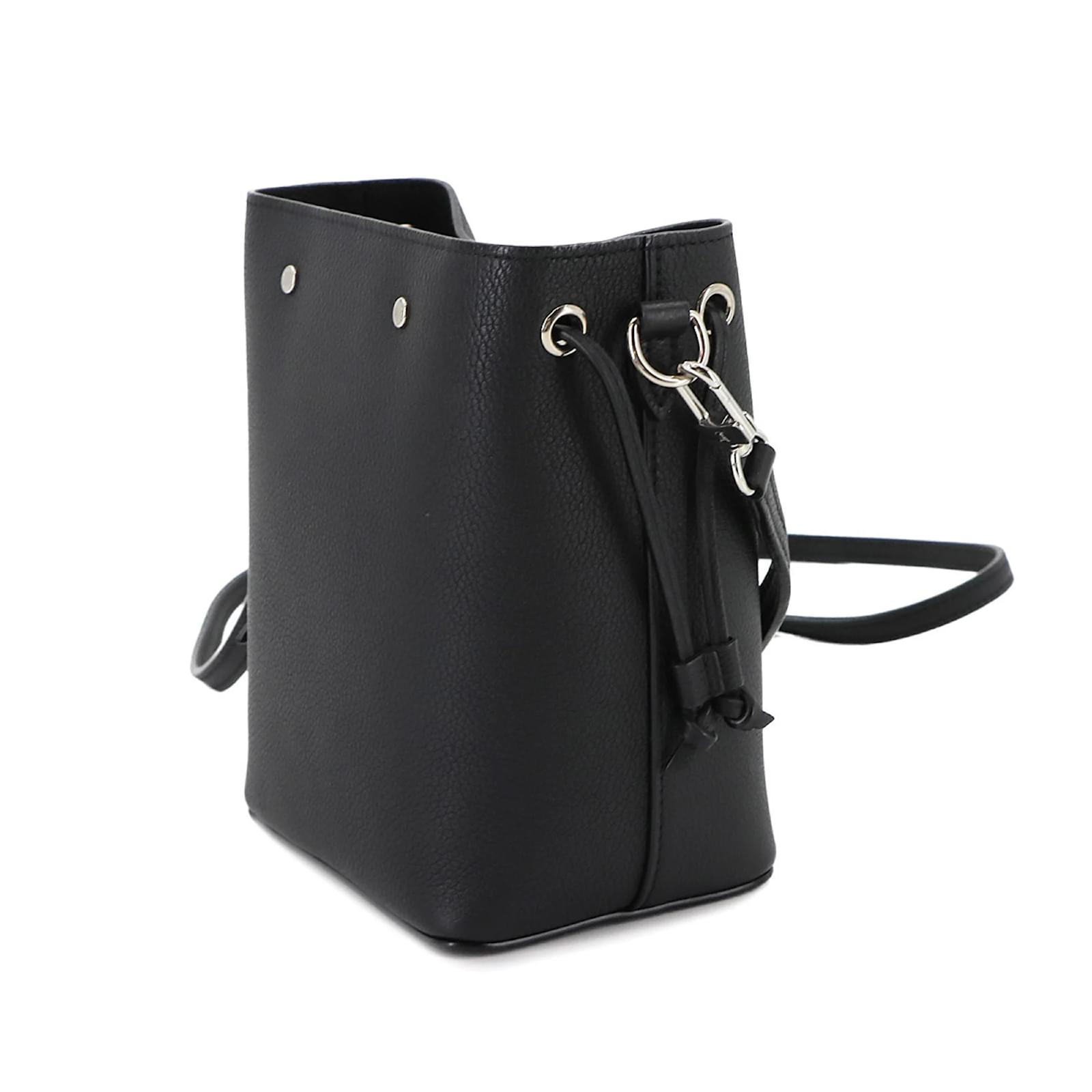 Louis Vuitton Calfskin Nano Lockme Bucket Bag