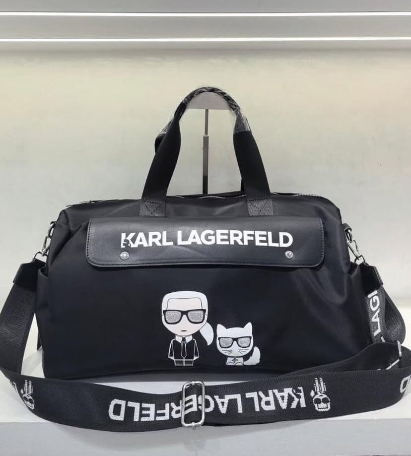 Karl lagerfeld duffle cum gym bag