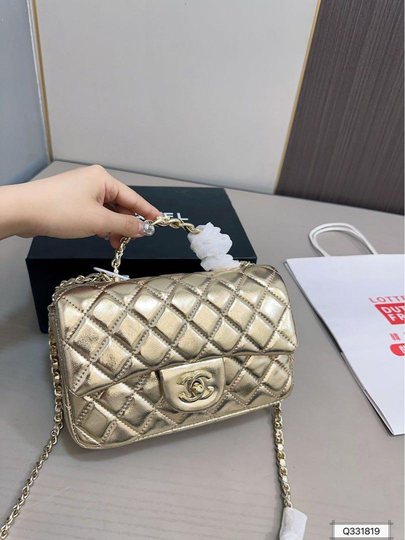 Chanel Classic Flap Bag – Metallic Gold