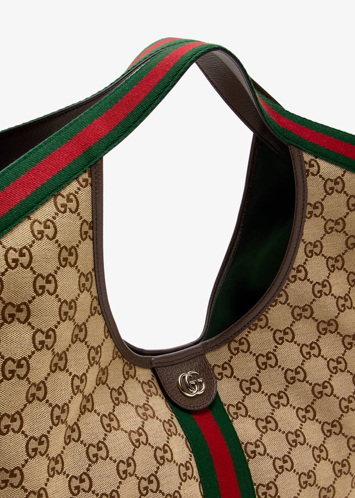 Gucci Ophidia GG Supreme Medium Hobo Bag