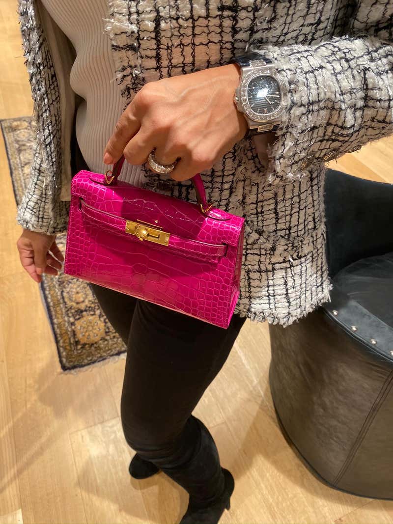 HERMES Kelly BAG ( mini size )