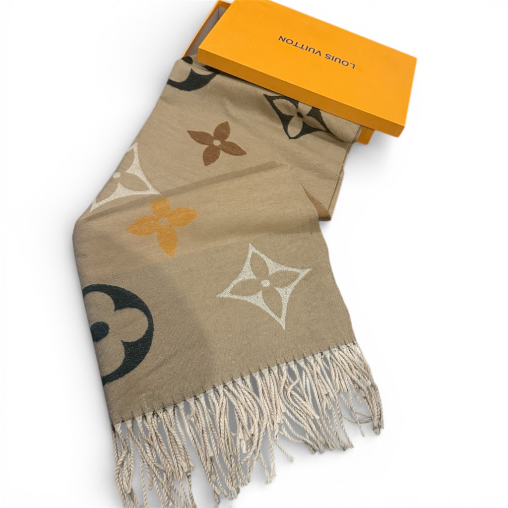 Louis Vuitton Double Face Wool Scarf