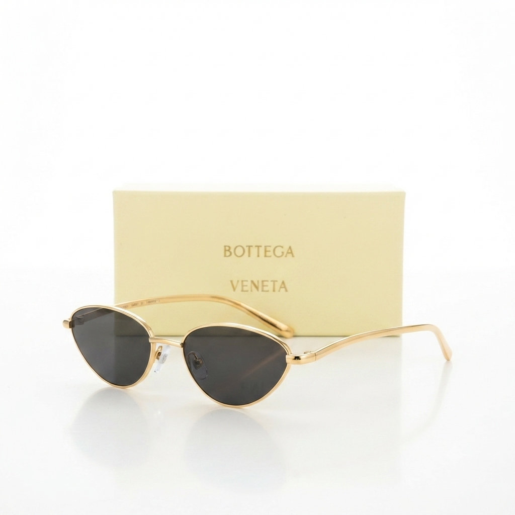 Bottega Veneta Oval Sunglasses