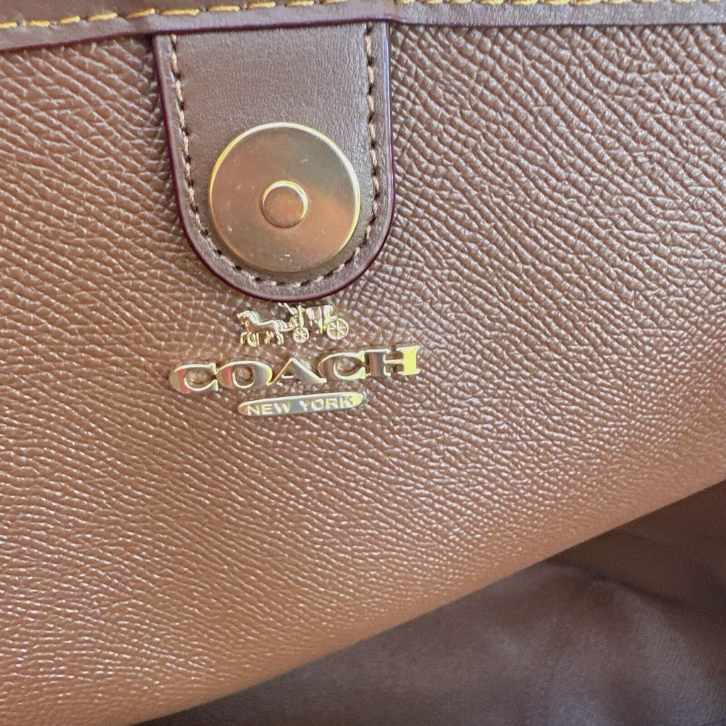 Coach Floral Signature Tote Bag