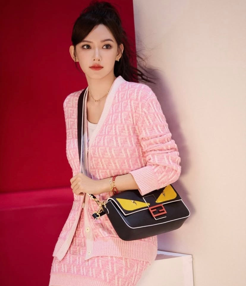 Fendi Vitello Dolce Elite Monster Eyes