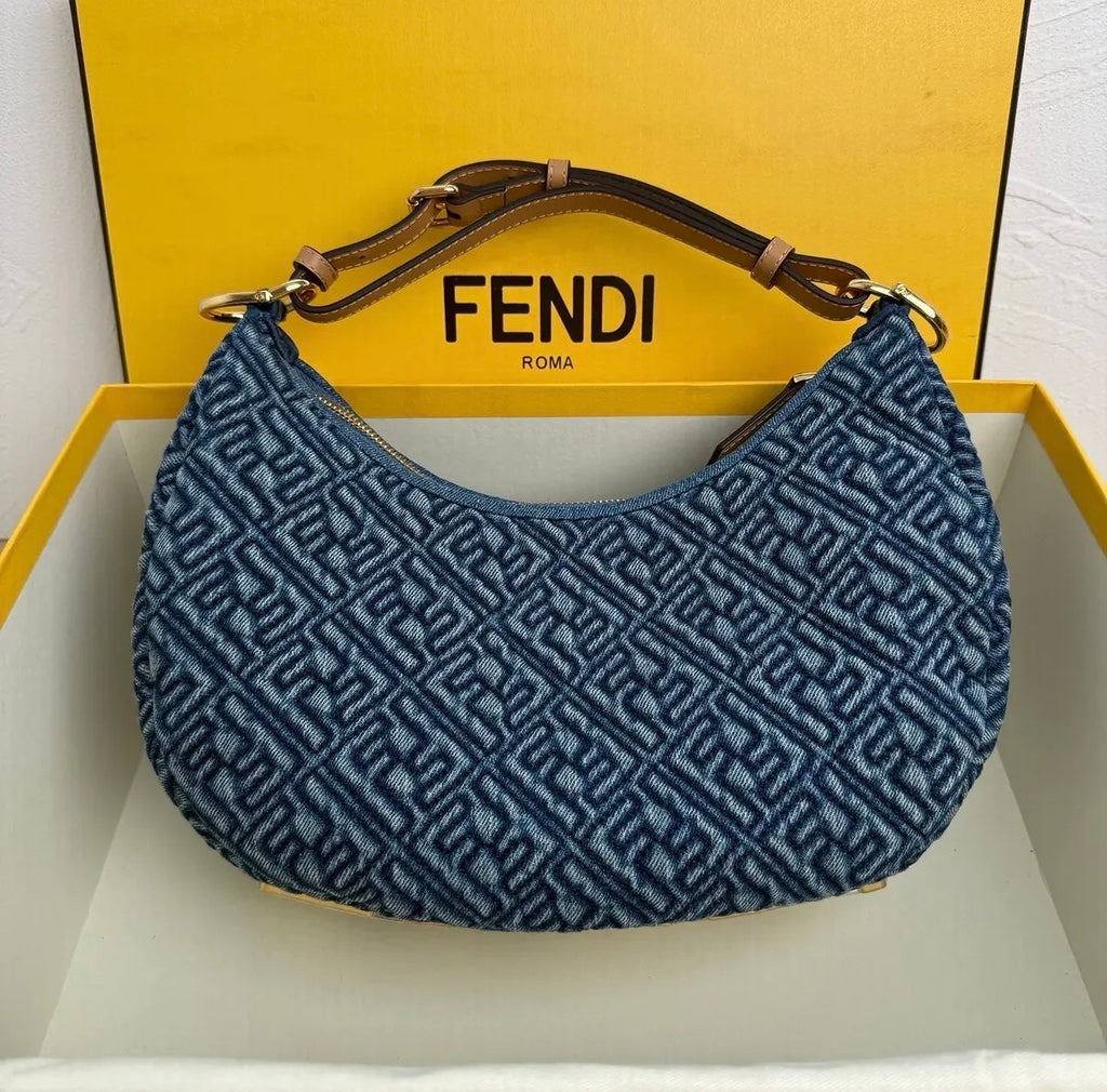 Fendi Denim Baguette