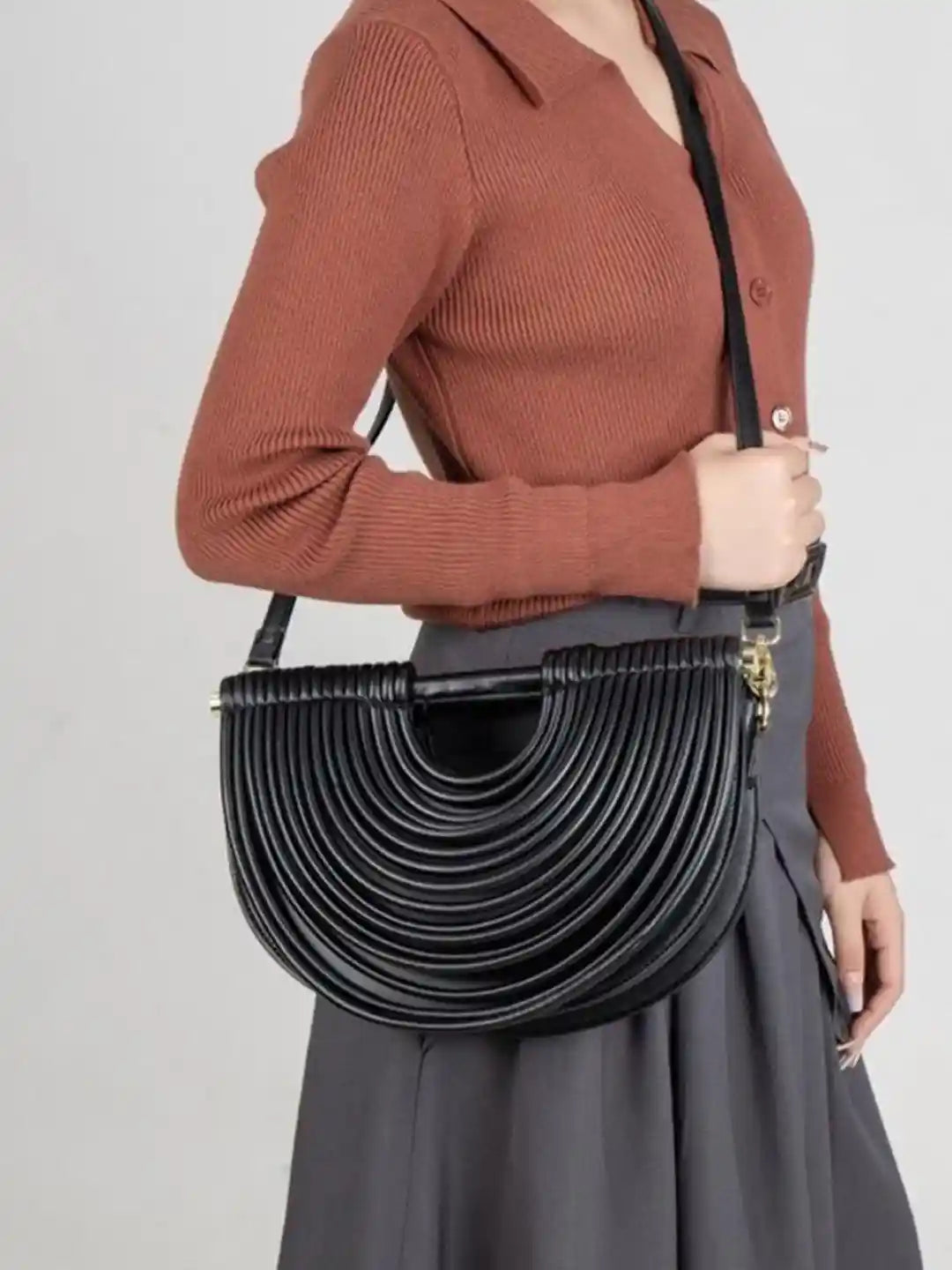 Bottega Veneta Half Moon Bag