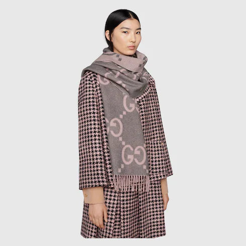 Gucci Double Face Wool Scarf