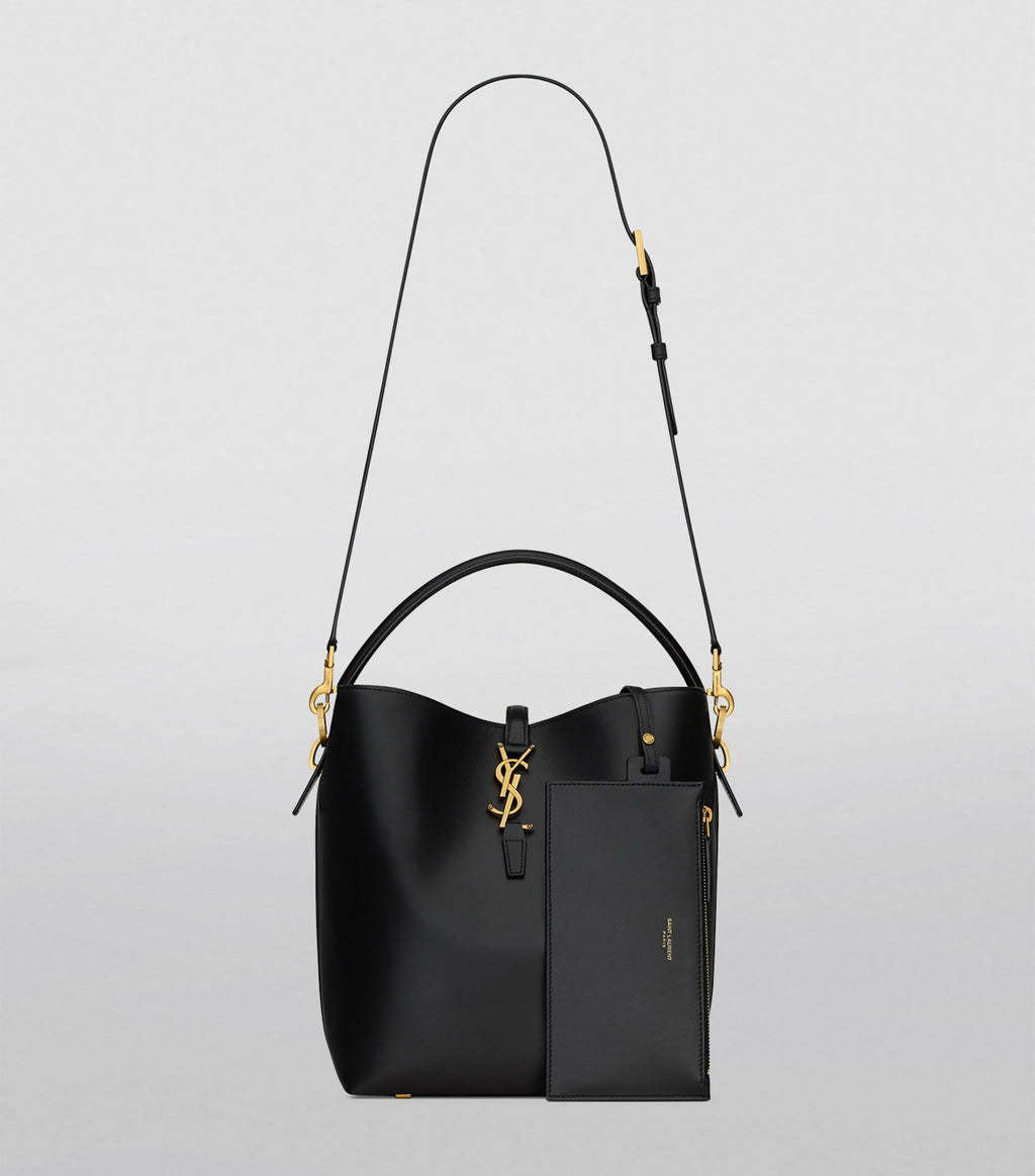 Saint Laurent Le 37 Leather Bucket Bag