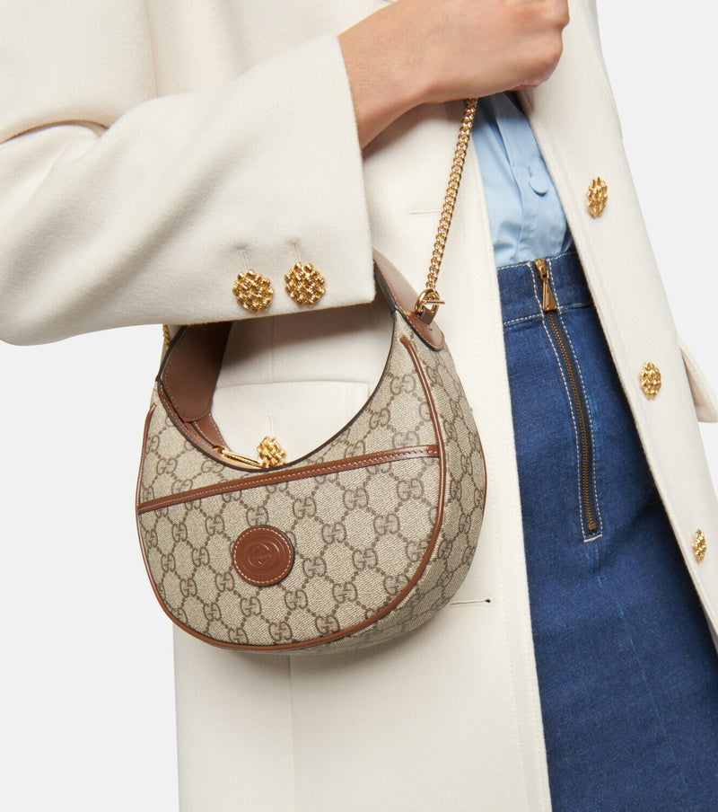 Gucci GG Half Moon Shoulder Bag