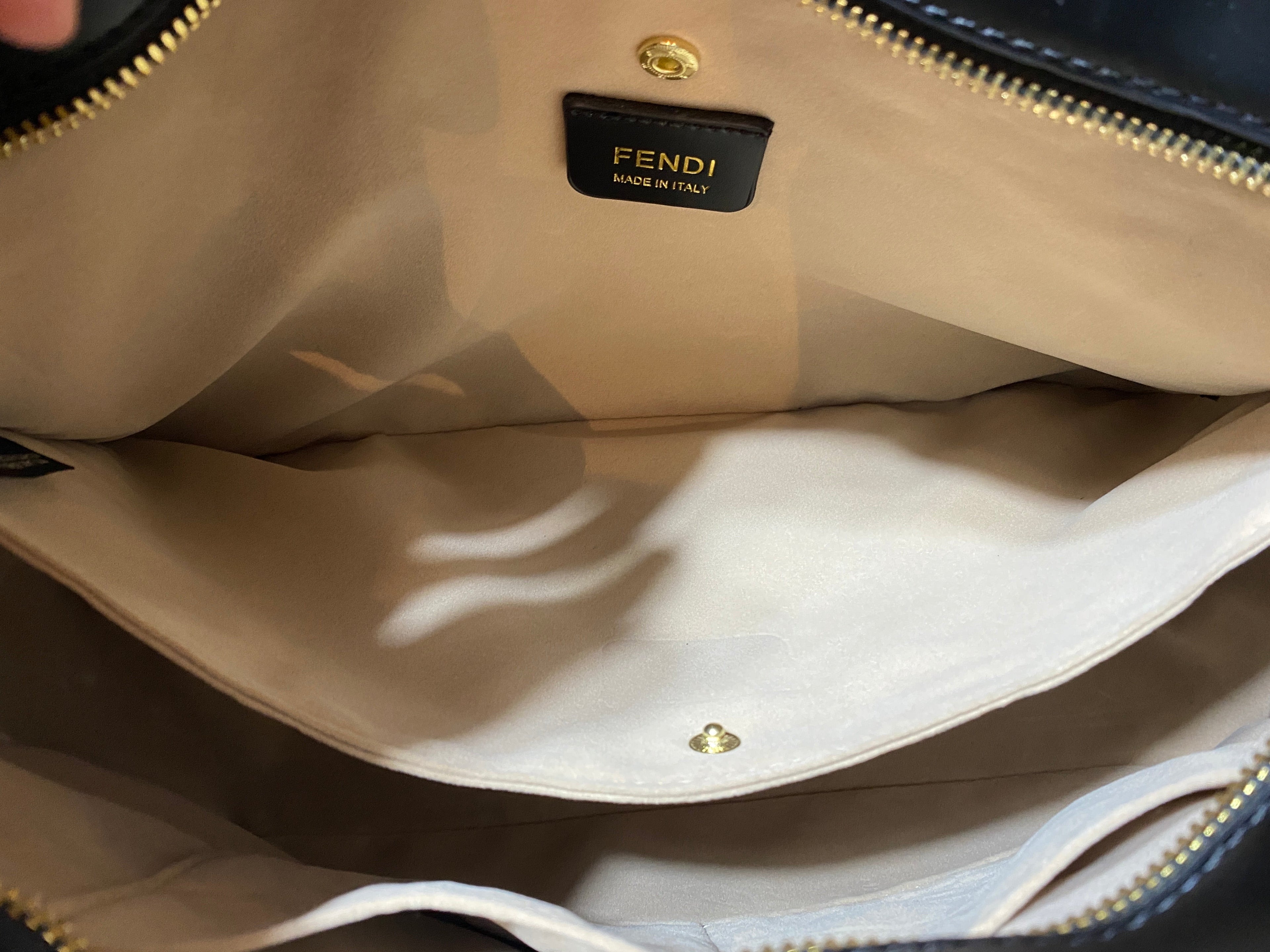 Fendi Chain Handle Tote Bag