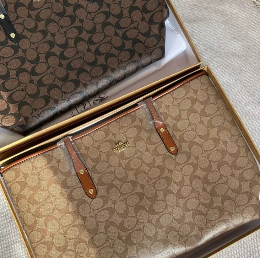 Coach Signature City Tote Bag