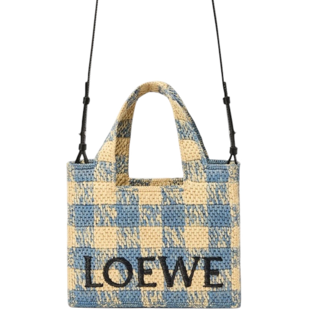 Loewe Standard A5 Tote in Raffia