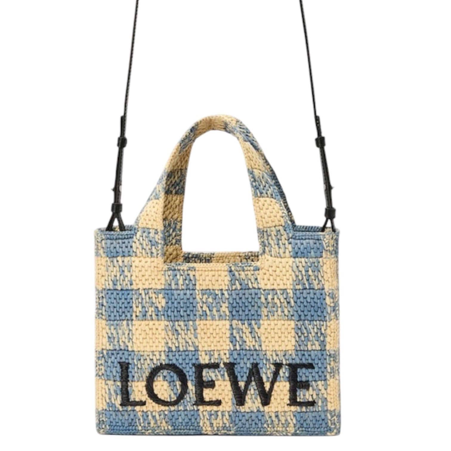 Loewe Standard A5 Tote in Raffia